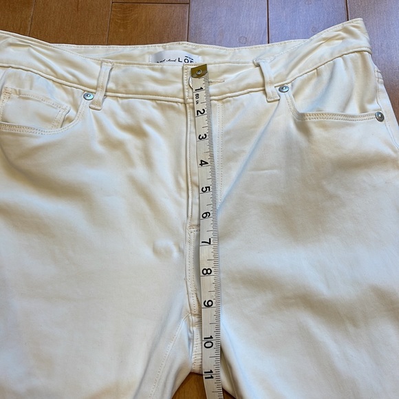 Ann Taylor LOFT White Jean Leggings in 6 - Picture 6 of 8